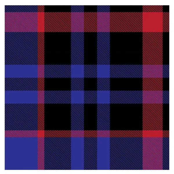 Colorido Clássico Moderno Xadrez Tartan Sem Costura Impressão Padrão Vector — Vetor de Stock