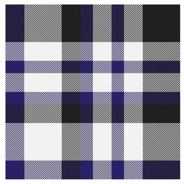 Colorido Clássico Moderno Xadrez Tartan Sem Costura Impressão Padrão Vector —  Vetores de Stock