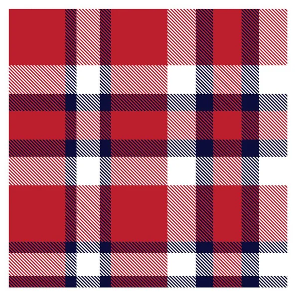 Colourful Classic Modern Plaid Tartan Seamless Print Pattern Vector Classic — Stock Vector