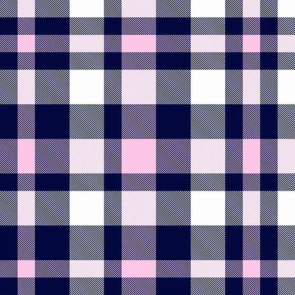 Colorido Clássico Moderno Xadrez Tartan Sem Costura Impressão Padrão Vector — Vetor de Stock