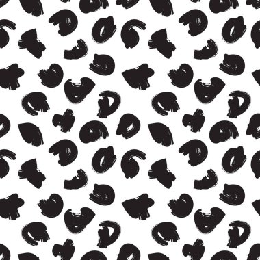 Renkli Klasik Modern Hayvan / Leopar Fırça Vuruşları Vektörde Kusursuz Yazdırma Arkaplanı - Web sitesi kaynakları, grafikleri, baskı tasarımları, moda tekstili ve benzeri hem çevrimiçi hem de fiziksel ortam için uygundur.