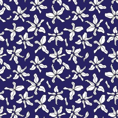 Vektördeki Renkli Dekoratif Botanik Çiçek Yazıcısı- İzler, desenler, arka planlar, web siteleri, duvar kağıtları, el sanatları