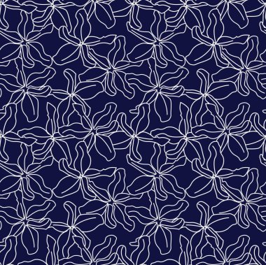 Vektördeki Renkli Dekoratif Botanik Çiçek Yazıcısı- İzler, desenler, arka planlar, web siteleri, duvar kağıtları, el sanatları