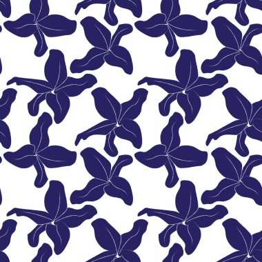 Vektördeki Renkli Dekoratif Botanik Çiçek Yazıcısı- İzler, desenler, arka planlar, web siteleri, duvar kağıtları, el sanatları