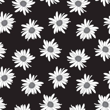 Vektördeki Renkli Dekoratif Botanik Çiçek Yazıcısı- İzler, desenler, arka planlar, web siteleri, duvar kağıtları, el sanatları