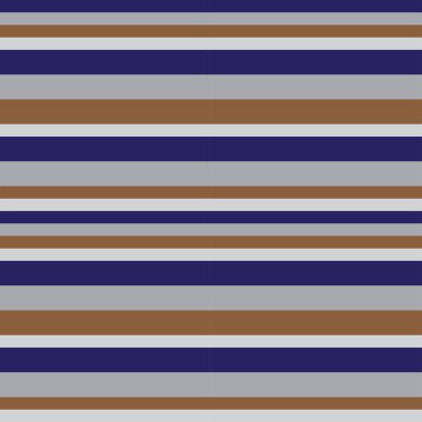 Renkli Klasik Modern Çizgili Vektörde Kusursuz Desen