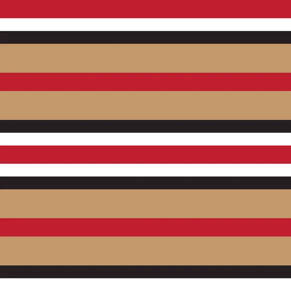 Kleurrijke Classic Modern Stripe naadloos patroon in Vector — Stockvector