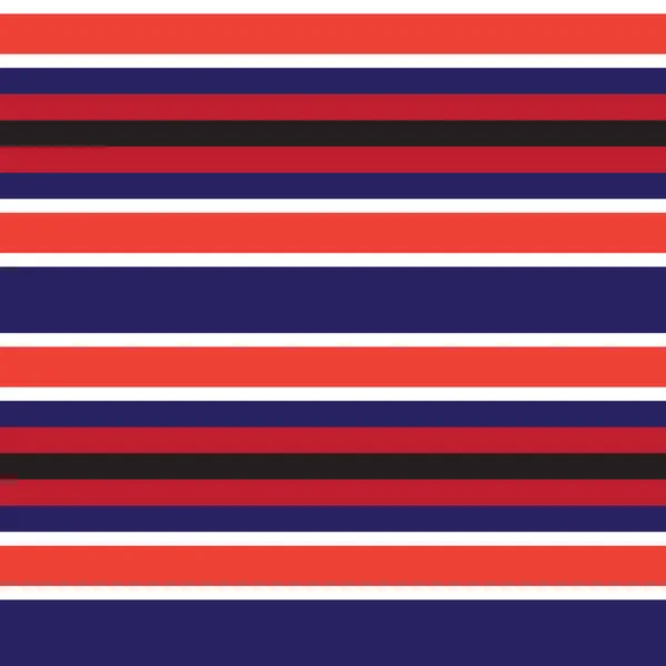 Kleurrijke Classic Modern Stripe naadloos patroon in Vector — Stockvector