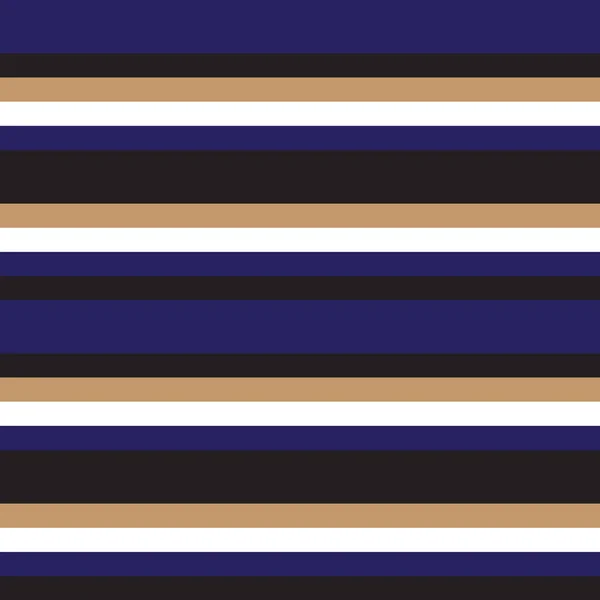 Kleurrijke Classic Modern Stripe naadloos patroon in Vector — Stockvector