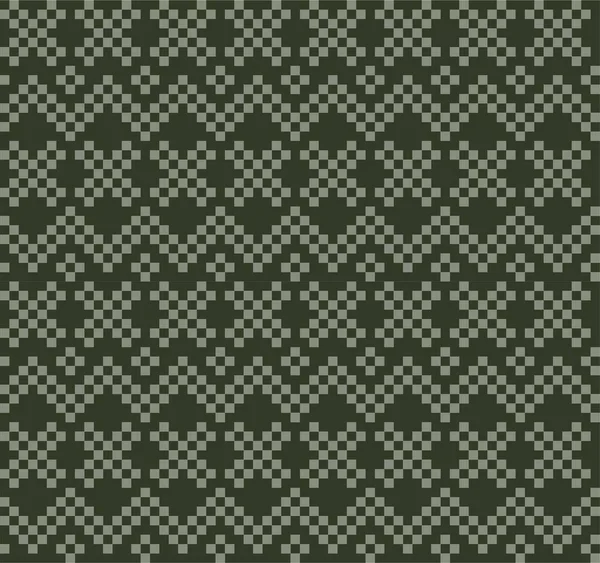用于时尚纺织品 针织物和图形的绿色圣诞展台图案背景 — 图库矢量图片