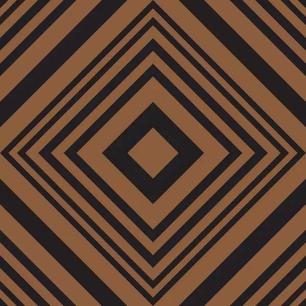 Marrón Taupe Argyle Diagonal Rayas Sin Costuras Patrón Fondo Adecuado — Vector de stock