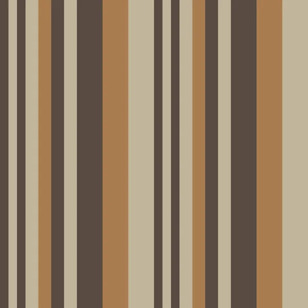 Brown Taupe Vertical Striped Seamless Pattern Background Suitable Fashion Textiles — Stock Vector