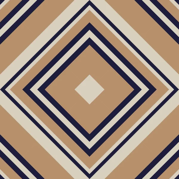 Коричневый Taupe Argyle Диагональ Полосатый Бесшовный Фон Узор Подходит Моды — стоковый вектор