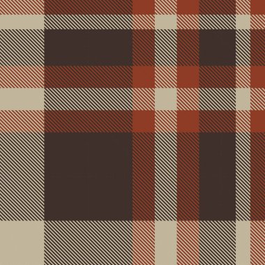 Kahverengi kahverengimsi ekose, kumaş ve grafikler için uygun ekoseli, dikdörtgen desenli.