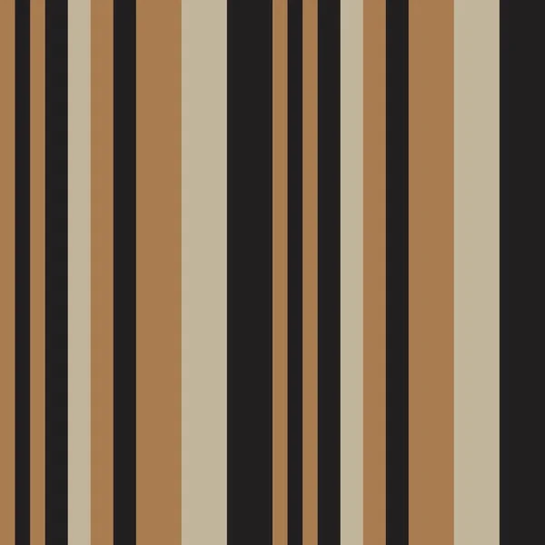 Brown Taupe Vertical Striped Seamless Pattern Background 그래픽 — 스톡 벡터