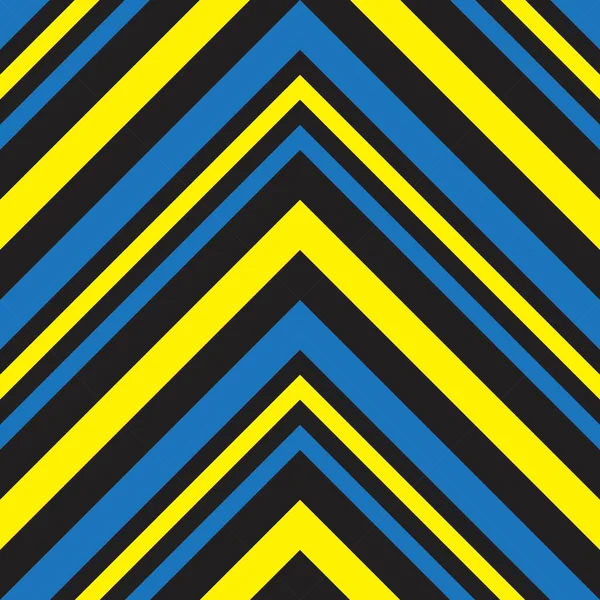 Jaune Chevron Diagonale Rayé Fond Motif Sans Couture Adapté Pour — Image vectorielle