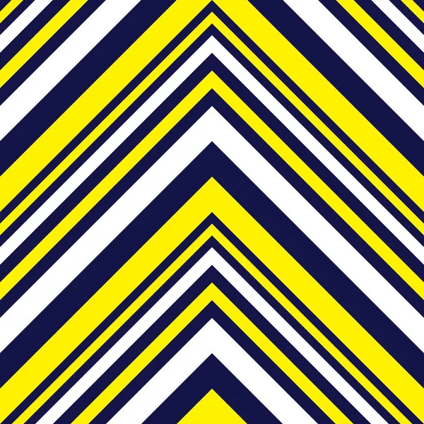 Jaune Chevron Diagonale Rayé Fond Motif Sans Couture Adapté Pour — Image vectorielle