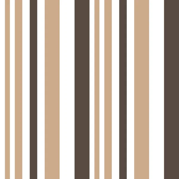 Brown Taupe Vertical Listrado Sem Costura Fundo Padrão Adequado Para — Vetor de Stock