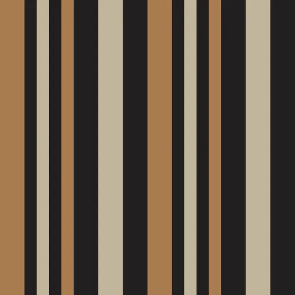 Brown Taupe Vertical Striped Seamless Pattern Background Suitable Fashion Textiles — Stock Vector