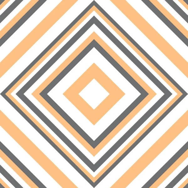 Orange Argyle Diagonal Gestreifte Nahtlose Muster Hintergrund Geeignet Für Modetextilien — Stockvektor