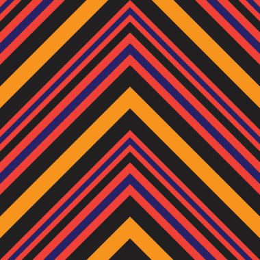 Moda tekstil ve grafikleri için uygun turuncu sembol çizgili dikişsiz arkaplan