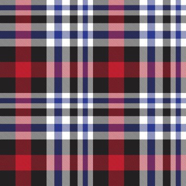 Moda tekstil ve grafikleri için uygun kırmızı ve lacivert, ekoseli, ekoseli, ekosesiz desenli