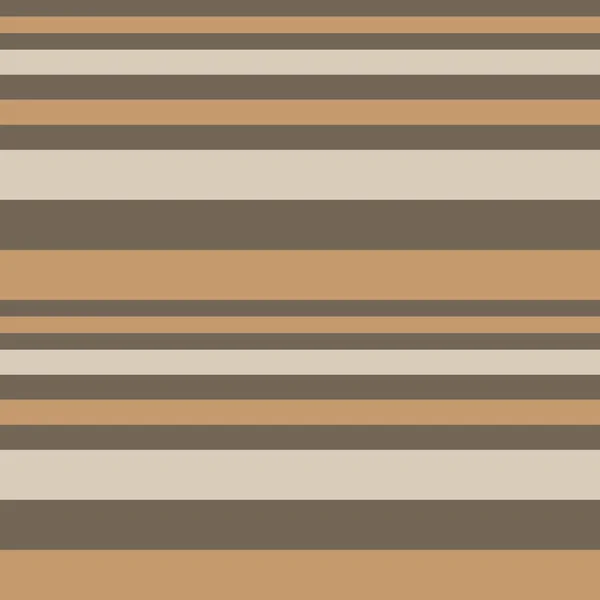 Brown Taupe Horizontal Rayé Fond Motif Sans Couture Adapté Pour — Image vectorielle