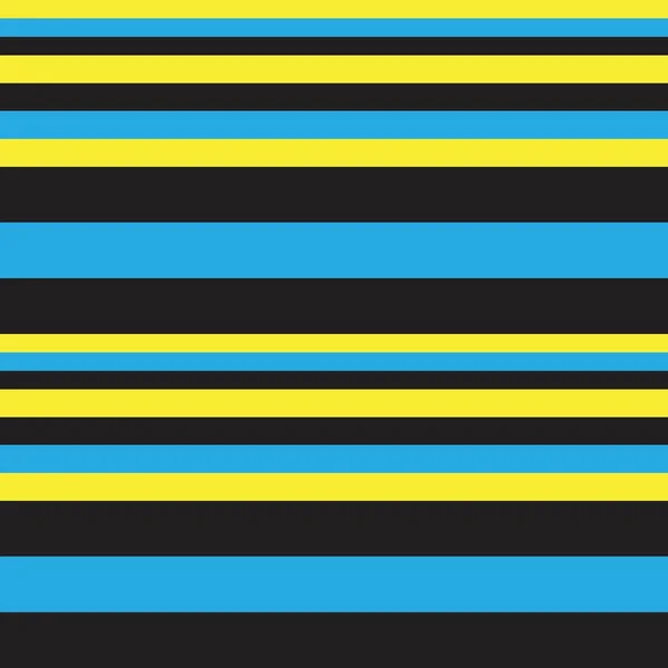 Yellow Horizontal Striped Seamless Pattern Background 그래픽 — 스톡 벡터