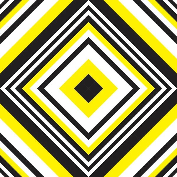 Argyle Amarelo Diagonal Listrado Sem Costura Fundo Padrão Adequado Para — Vetor de Stock