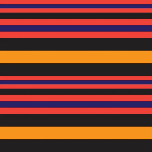 Oranžové Horizontální Pruhované Bezešvé Vzor Pozadí Vhodné Pro Módní Textilie — Stockový vektor