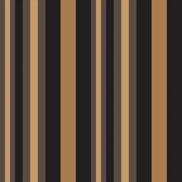 Brown Taupe Vertical Striped Seamless Pattern Background 그래픽 — 스톡 벡터