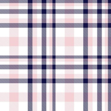 Moda tekstil ve grafikleri için uygun pembe ve denizci ekoseli, ekoseli, ekosesiz desen