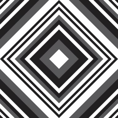 Siyah ve beyaz Argyle köşegen çizgili desensiz arka plan moda tekstil ve grafikleri için uygundur.