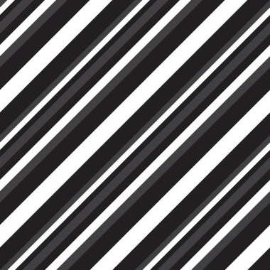 Moda tekstili ve grafikleri için uygun siyah ve beyaz köşegen çizgili düz desenli arkaplan
