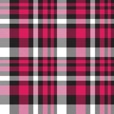 Mor ekose, kareli, tartan desenli moda tekstil ve grafikleri için uygun.