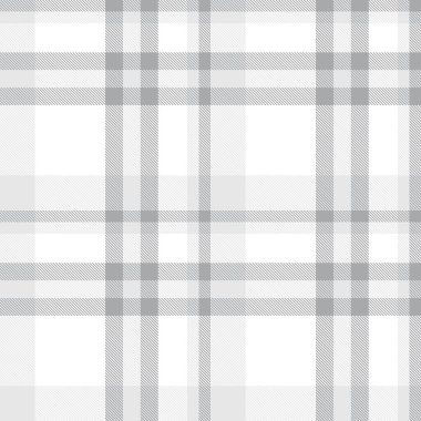 Moda tekstil ve grafikleri için uygun beyaz ekose, kareli, tartan desenli