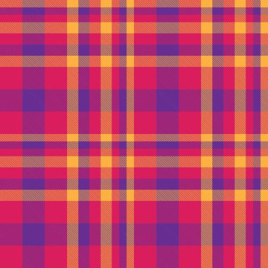 Mor ekose, kareli, tartan desenli moda tekstil ve grafikleri için uygun.