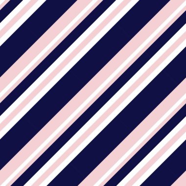 Moda tekstili ve grafikleri için uygun pembe ve deniz köşegenli çizgili dikişsiz arkaplan