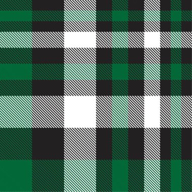 Moda tekstil ve grafikleri için uygun yeşil ekoseli, kareli, tartan desenli