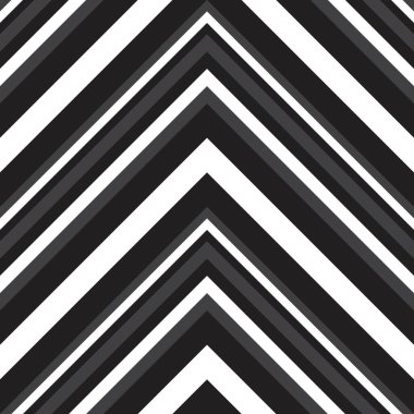 Siyah ve beyaz Chevron köşegen çizgili desensiz arka plan moda tekstil ve grafikleri için uygun.