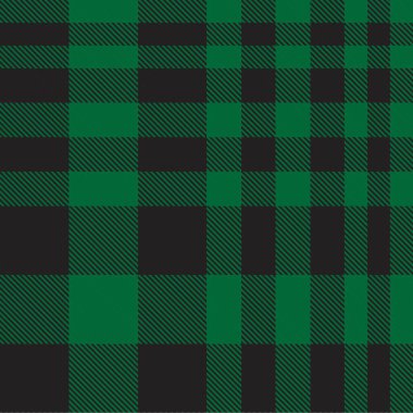 Moda tekstil ve grafikleri için uygun yeşil ekoseli, kareli, tartan desenli