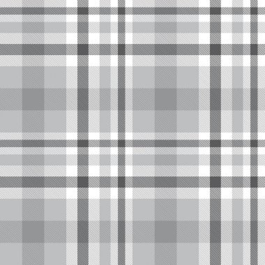 Moda tekstil ve grafikleri için uygun beyaz ekose, kareli, tartan desenli