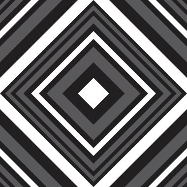 Siyah ve beyaz Argyle köşegen çizgili desensiz arka plan moda tekstil ve grafikleri için uygundur.