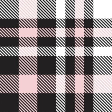 Moda tekstil ve grafikleri için uygun pembe ekoseli, ekoseli, ekoseli, dikdörtgen desen