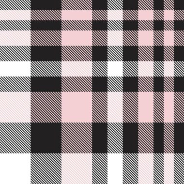 Moda tekstil ve grafikleri için uygun pembe ekoseli, ekoseli, ekoseli, dikdörtgen desen