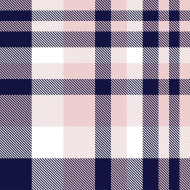 Moda tekstil ve grafikleri için uygun pembe ve denizci ekoseli, ekoseli, ekosesiz desen