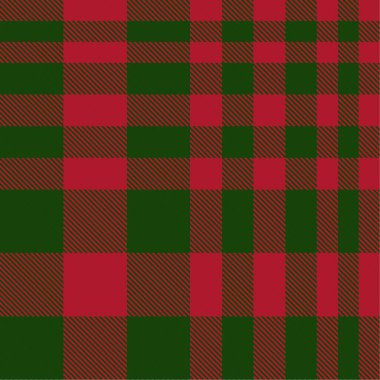 Moda tekstil ve grafikleri için uygun Noel ekoseli, ekoseli, ekoseli, ekose desenli