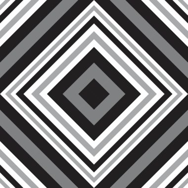 Siyah ve beyaz Argyle köşegen çizgili desensiz arka plan moda tekstil ve grafikleri için uygundur.