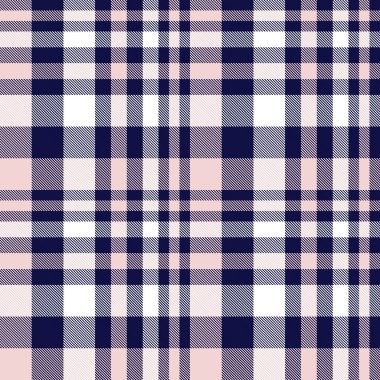 Moda tekstil ve grafikleri için uygun pembe ve denizci ekoseli, ekoseli, ekosesiz desen