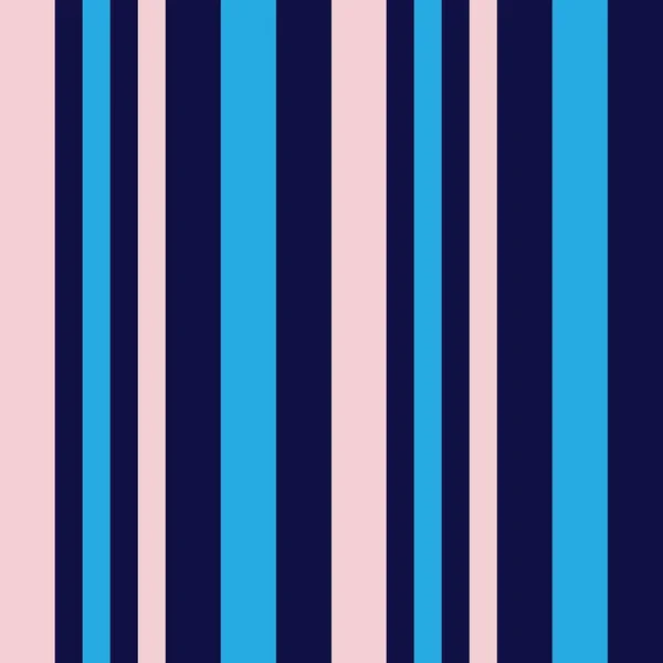 Pink Navy Vertical Striped Seamless Pattern Background Suitable Fashion Textiles — Stock Vector